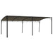 Copertină pavilion de grădină, gri taupe, 6 x 3 x 2,55 m - WALTI WALTI