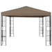 Pavilion, gri taupe, 3 x 3 m - WALTI WALTI