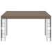 Pavilion montat pe perete, 4x3 m, textil, gri taupe - WALTI WALTI