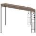 Pavilion montat pe perete, gri taupe, 3x3x2,5 m - WALTI WALTI