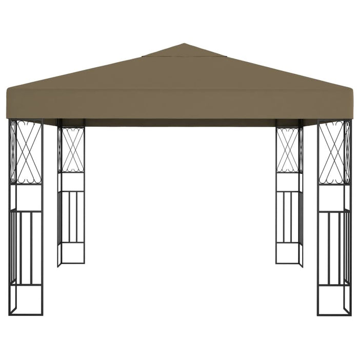Pavilion, gri taupe, 3 x 3 m, material textil WALTI