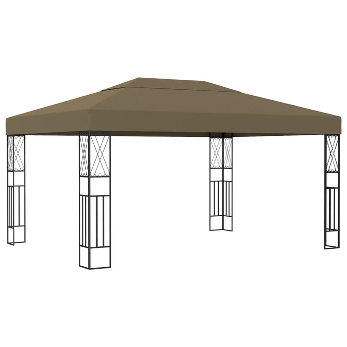 Pavilion, gri taupe, 3 x 4 m, material textil - WALTI WALTI