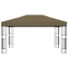 Pavilion, gri taupe, 3 x 4 m, material textil - WALTI WALTI