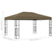 Pavilion, gri taupe, 3 x 4 m, material textil - WALTI WALTI