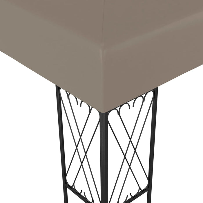 Pavilion, gri taupe, 6 x 3 m, material textil - WALTI WALTI