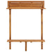 Masă de bar pentru balcon, 90x37x122,5 cm, lemn masiv de acacia - WALTI WALTI