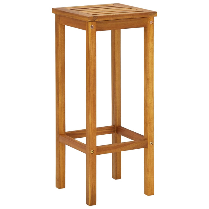 Set mobilier bar de balcon, 3 piese, lemn masiv de acacia - WALTI WALTI