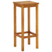 Set mobilier bar de balcon, 3 piese, lemn masiv de acacia - WALTI WALTI