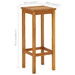 Set mobilier bar de balcon, 3 piese, lemn masiv de acacia - WALTI WALTI