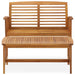 Set mobilier de grădină, 2 piese, lemn masiv de acacia - WALTI WALTI