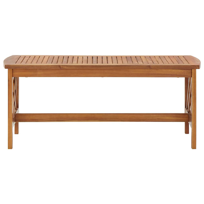 Masă de cafea, 102 x 50 x 43 cm, lemn masiv de acacia - WALTI WALTI