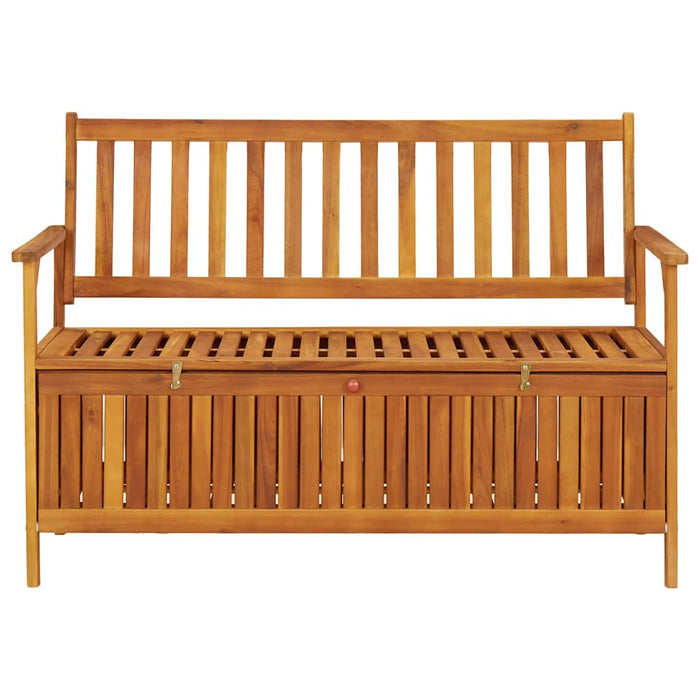 Bancă de depozitare grădină, 120 cm, lemn masiv de acacia - WALTI WALTI