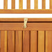 Bancă de depozitare grădină, 120 cm, lemn masiv de acacia - WALTI WALTI
