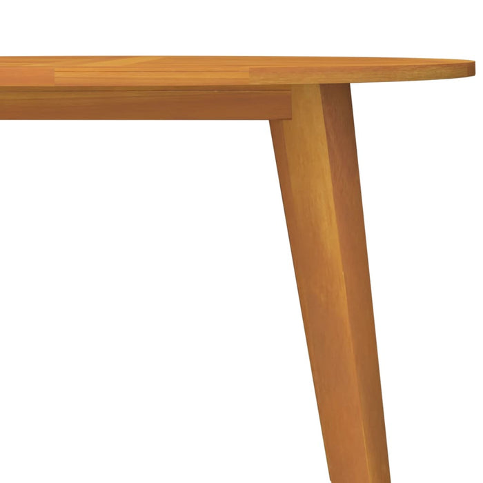 Masă de grădină, Ø110x75 cm, lemn masiv de acacia - WALTI WALTI
