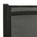 Scaune de grădină pliante, 2 buc., negru, textilenă&aluminiu - WALTI WALTI