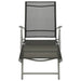 Set mobilier de grădină, 3 piese, argintiu, textilenă&aluminiu - WALTI WALTI