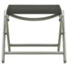 Set mobilier de grădină, 3 piese, argintiu, textilenă&aluminiu - WALTI WALTI