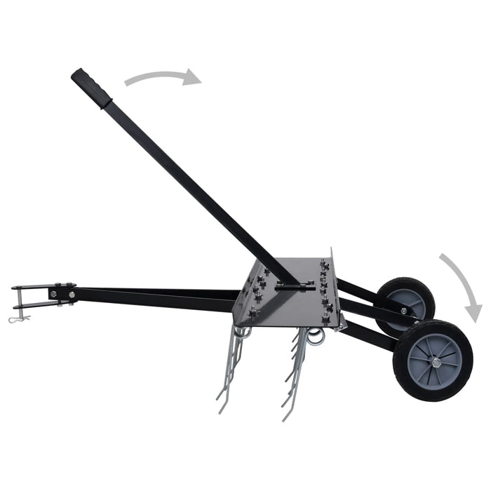 Scarificator pentru mașină de tuns iarbă ride-on, 100 cm - WALTI WALTI