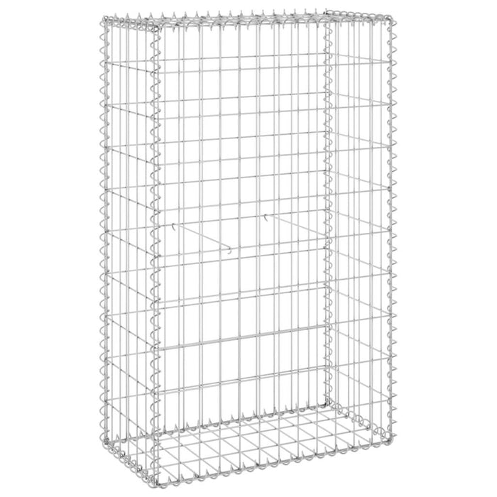 Perete gabion cu capace, 60 x 30 x 100 cm, oțel galvanizat - WALTI WALTI