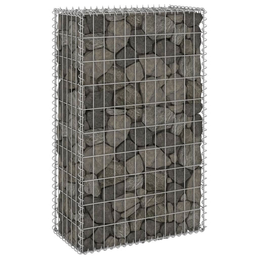Perete gabion cu capace, 60 x 30 x 100 cm, oțel galvanizat - WALTI WALTI