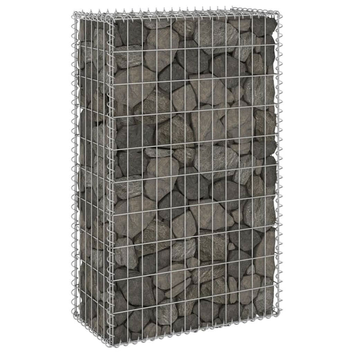 Perete gabion cu capace, 60 x 30 x 100 cm, oțel galvanizat - WALTI WALTI