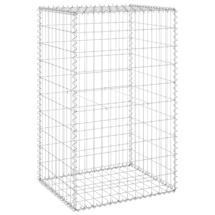 Perete gabion cu capace, 60 x 50 x 100 cm, oțel galvanizat - WALTI WALTI
