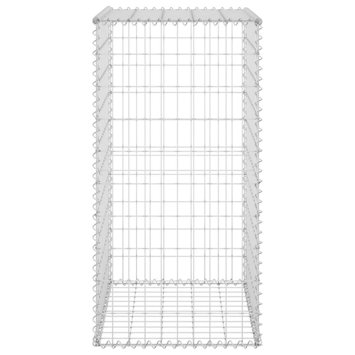 Perete gabion cu capace, 60 x 50 x 100 cm, oțel galvanizat - WALTI WALTI
