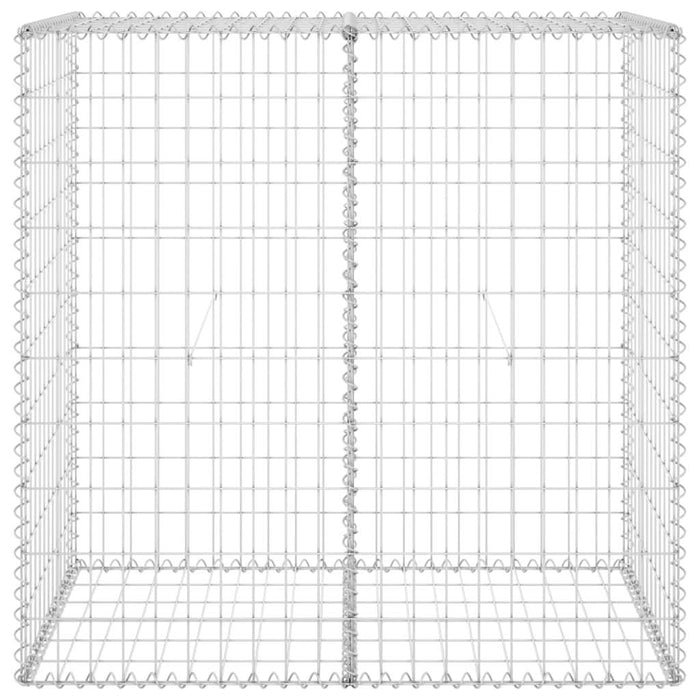 Perete gabion cu capace, 100 x 60 x 100 cm, oțel galvanizat - WALTI WALTI