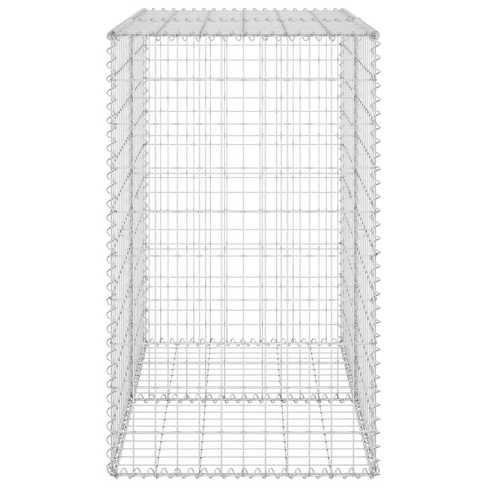 Perete gabion cu capace, 100 x 60 x 100 cm, oțel galvanizat - WALTI WALTI