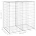 Perete gabion cu capace, 100 x 60 x 100 cm, oțel galvanizat - WALTI WALTI