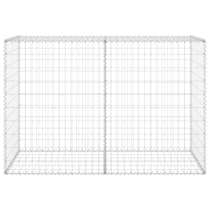 Perete gabion cu capace, 150 x 60 x 100 cm, oțel galvanizat - WALTI WALTI