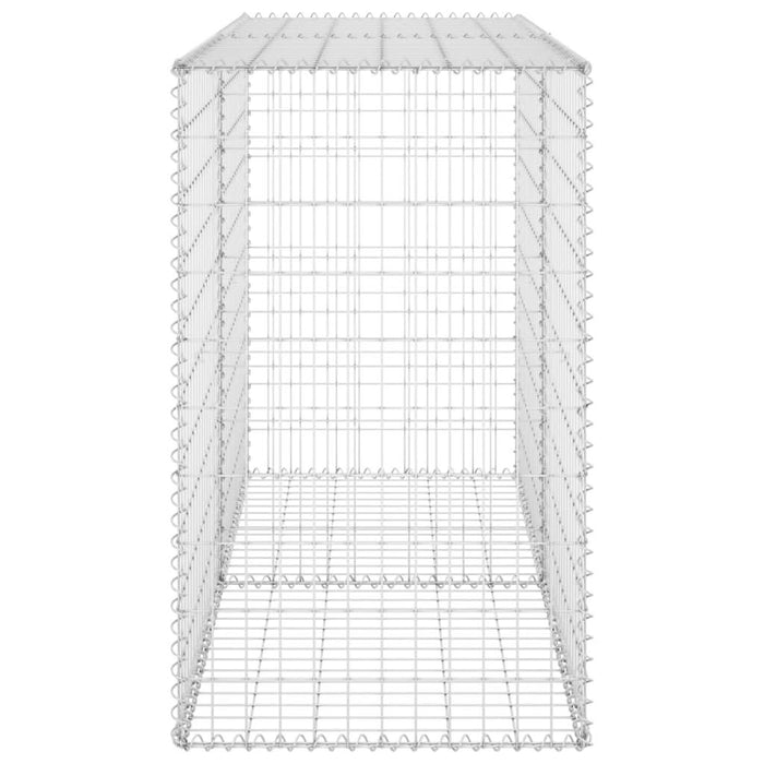 Perete gabion cu capace, 150 x 60 x 100 cm, oțel galvanizat - WALTI WALTI