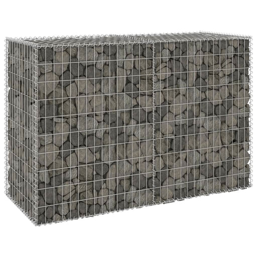 Perete gabion cu capace, 150 x 60 x 100 cm, oțel galvanizat - WALTI WALTI