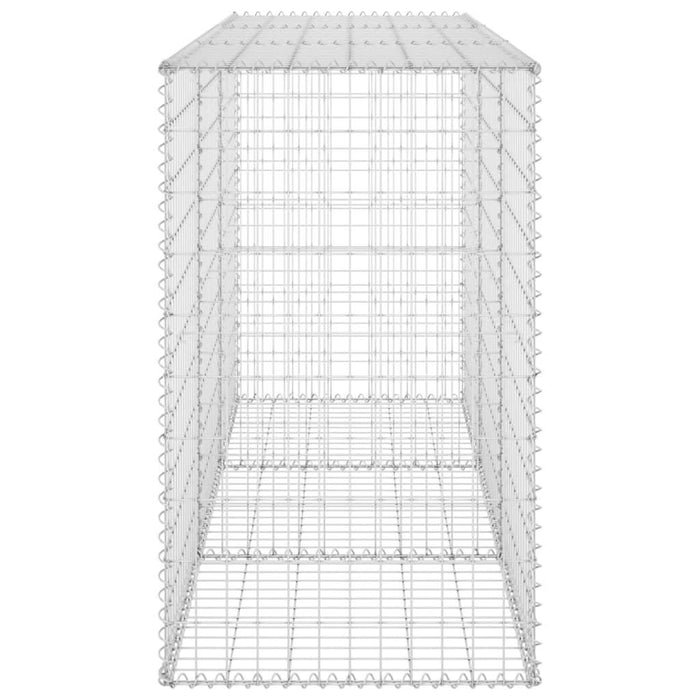 Perete gabion cu capace, 200 x 60 x 100 cm, oțel galvanizat - WALTI WALTI