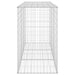 Perete gabion cu capace, 200 x 60 x 100 cm, oțel galvanizat - WALTI WALTI