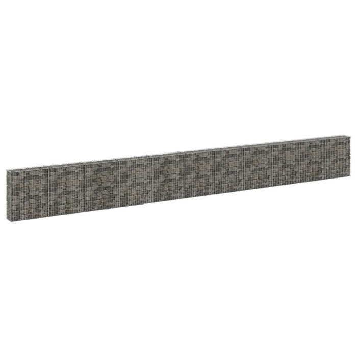 Perete gabion cu capace, 900 x 30 x 100 cm, oțel galvanizat - WALTI WALTI