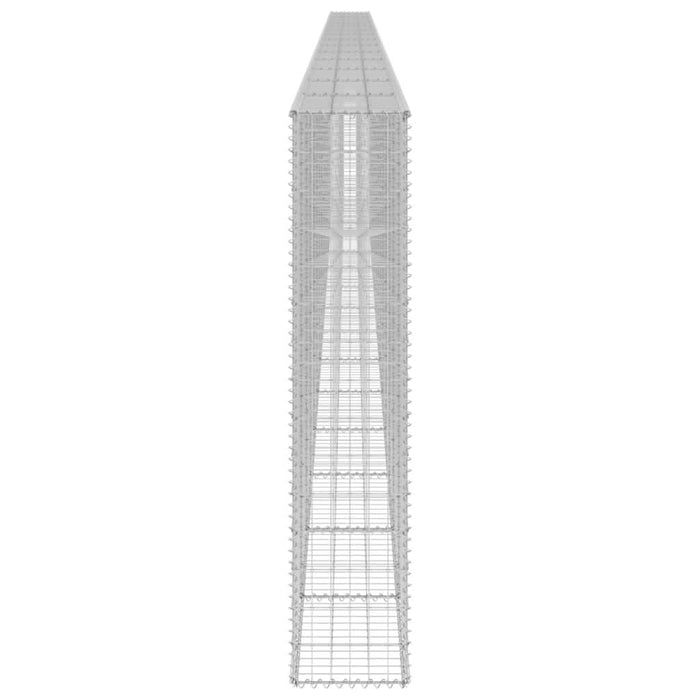 Perete gabion cu capace, 900 x 30 x 150 cm, oțel galvanizat - WALTI WALTI