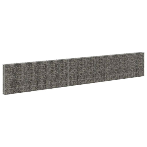 Perete gabion cu capace, 900 x 30 x 150 cm, oțel galvanizat - WALTI WALTI