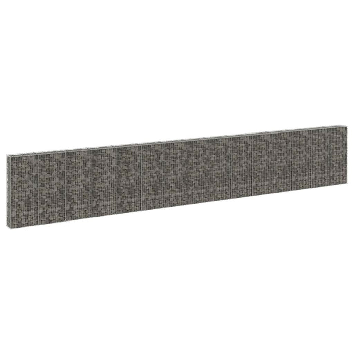 Perete gabion cu capace, 900 x 30 x 150 cm, oțel galvanizat - WALTI WALTI