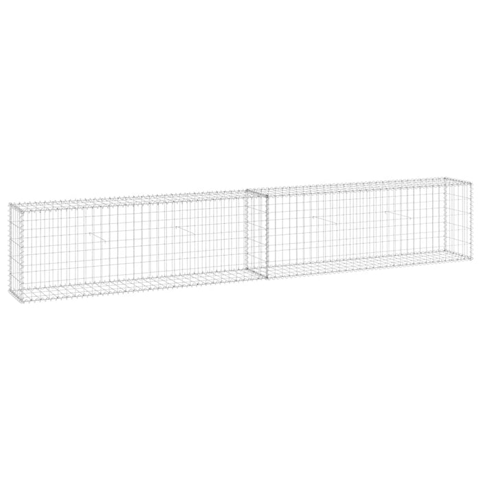 Perete gabion cu capace, 300 x 30 x 50 cm, oțel galvanizat - WALTI WALTI
