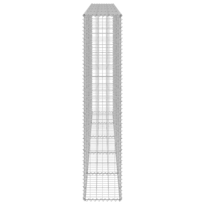 Perete gabion cu capace, 300 x 30 x 150 cm, oțel galvanizat - WALTI WALTI