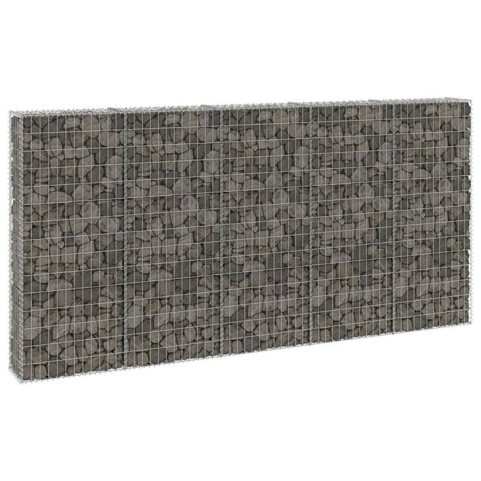 Perete gabion cu capace, 300 x 30 x 150 cm, oțel galvanizat - WALTI WALTI
