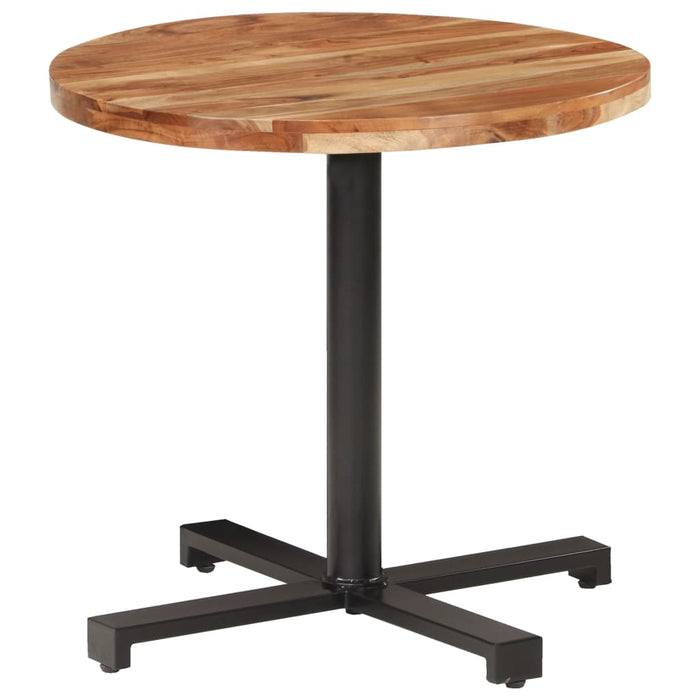 Masă de bistro, Ø80x75 cm, rotund, lemn masiv de acacia WALTI