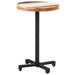 Masă de bistro, Ø50x75 cm, lemn masiv reciclat, rotundă - WALTI WALTI