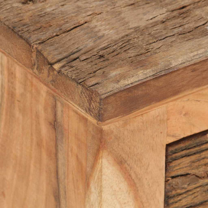 Dulap, 60 x 33 x 75 cm, lemn masiv de acacia/lemn reciclat WALTI