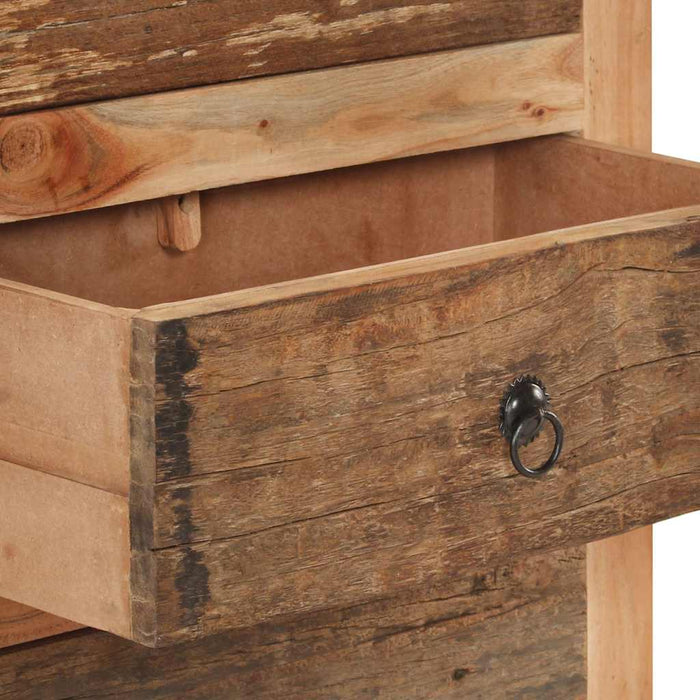 Dulap, 60 x 33 x 75 cm, lemn masiv de acacia/lemn reciclat WALTI