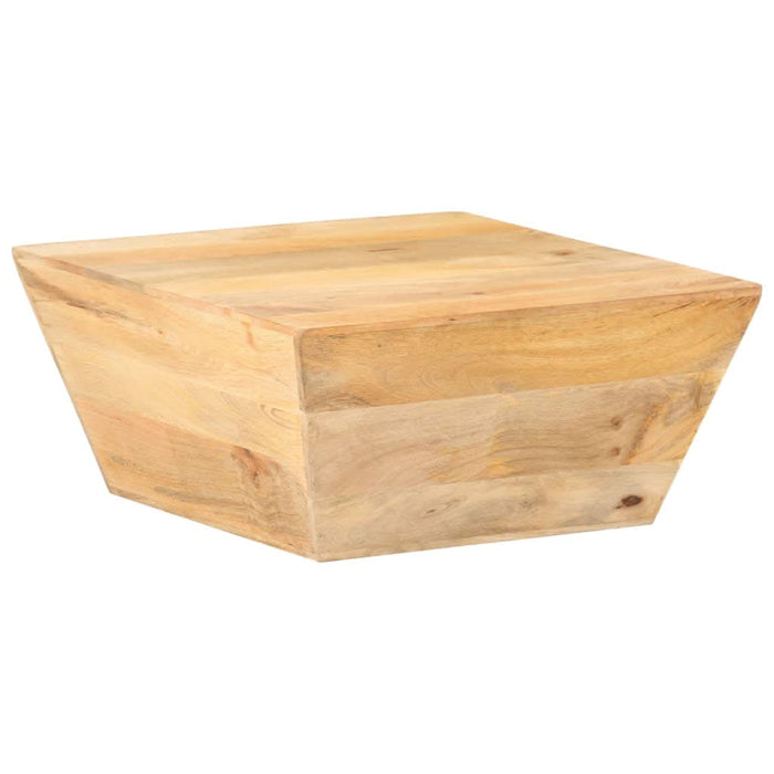 Masă de cafea în formă de V, 66x66x30 cm, lemn masiv de mango - WALTI WALTI