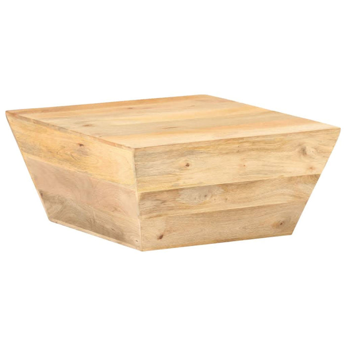 Masă de cafea în formă de V, 66x66x30 cm, lemn masiv de mango - WALTI WALTI