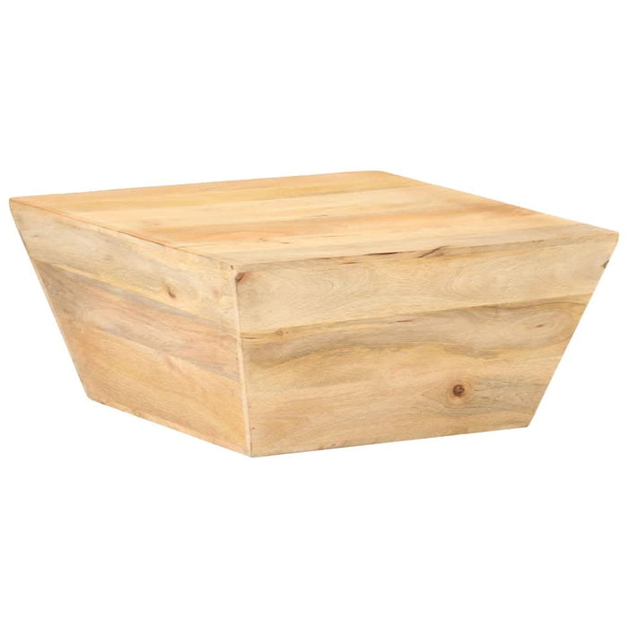 Masă de cafea în formă de V, 66x66x30 cm, lemn masiv de mango - WALTI WALTI