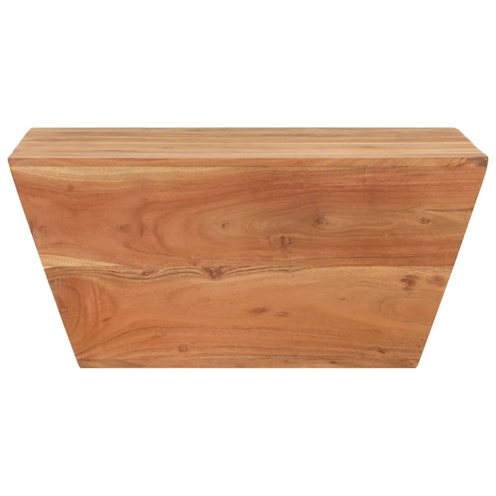 Masă de cafea în formă de V, 66x66x30 cm, lemn masiv de acacia - WALTI WALTI